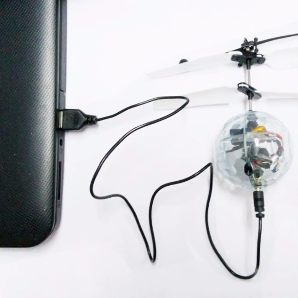 RC Flying Ball infrared Induction Helicopter Built-in Shinning LED Lighting for Kids Teenagers Colorful Flyings Toy | Игрушки и хобби