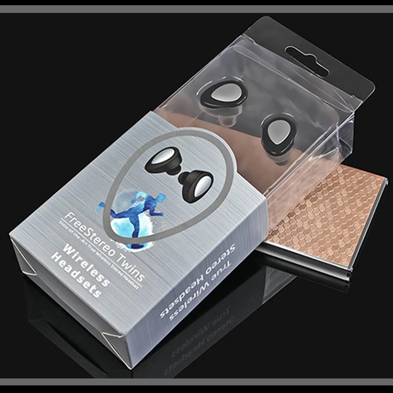 TWS Bluetooth наушники Настоящие беспроводные Мини стереонаушники Музыкальные