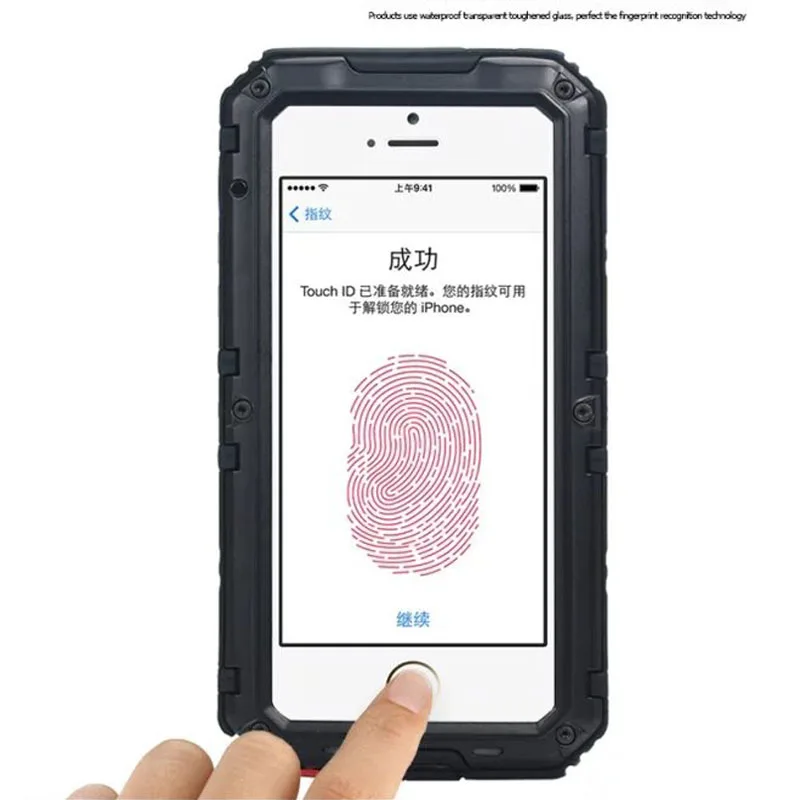 IP68 100% водонепроницаемый подводный плавательный 3 м Дайвинг металлический