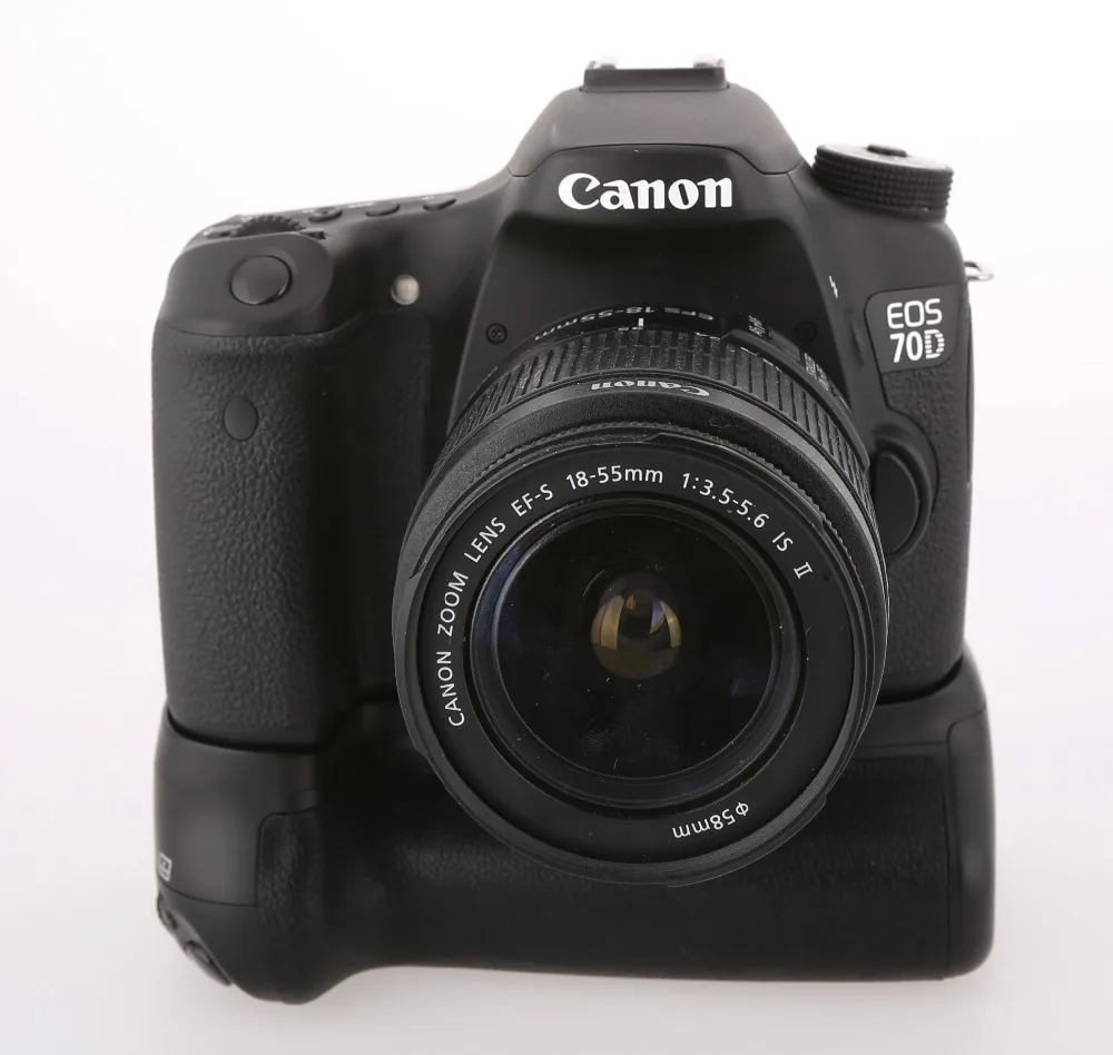 

MEKE Meike MK-70D BG-E14 Vertical Battery Grip Holder For C EOS 70D 80D 90D Cameras