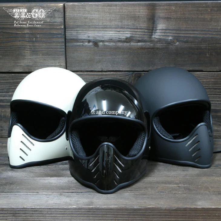 Moto rcycle шлем бренд Япония TT CO Томпсон Ghost Rider racing блестящие винтажные шлемы полное лицо шлем capacete casco moto