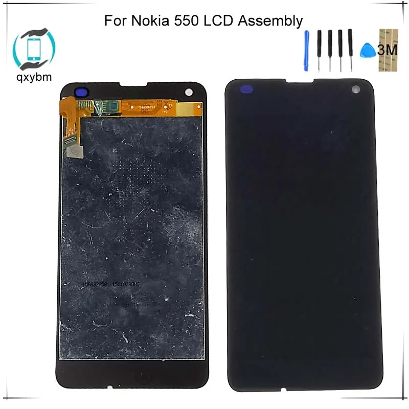 4 7 дюйма для Nokia Microsoft Lumia 550 ЖК дисплей сенсорный экран со стеклом дигитайзер