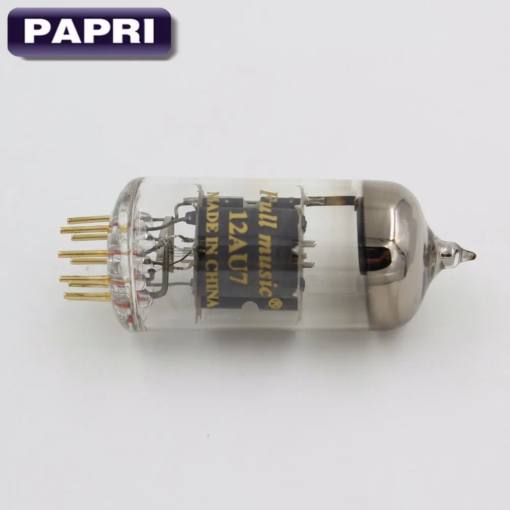 PAPRI 1 пара TJ Full Music 12AU7/ECC82 вакуумные трубки заводские испытания сочетающаяся пара позолоченный штифт