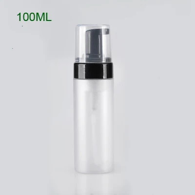 

300pcs 100ml 150ml Empty cosmetic facial Cleanser wash cream Plastic Frosted pet liquid soap Foam bottle foamer pump Container