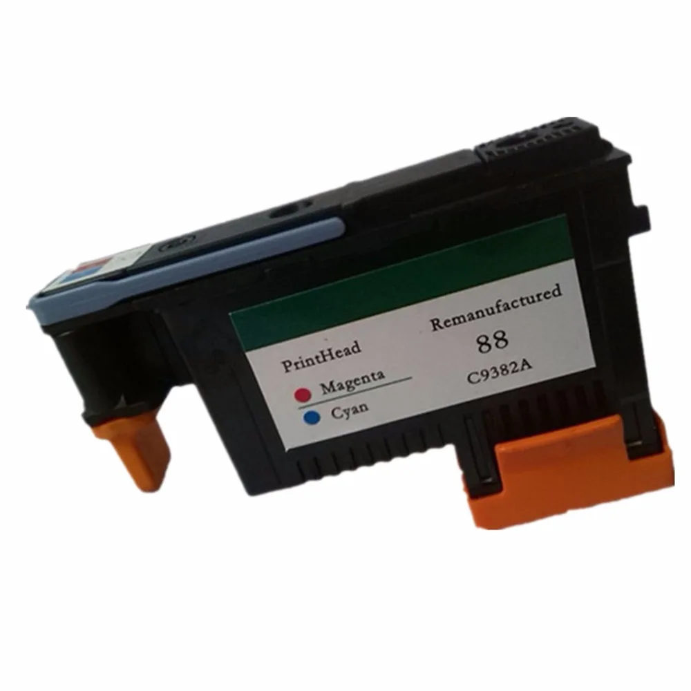 Восстановленная Печатающая головка для HP88 C9381A C9382A Officejet pro k550 k550dtn k550dtwm K5300 K5400tn