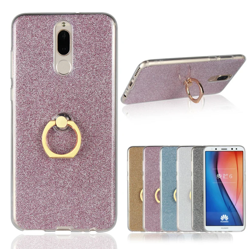 Кольцо на палец P смарт-чехол для Huawei Y7 Prime 2017 Y6 ii Y5 Honor 7 6C 5A 5 4C 4A 5X 5C GR5 GT3