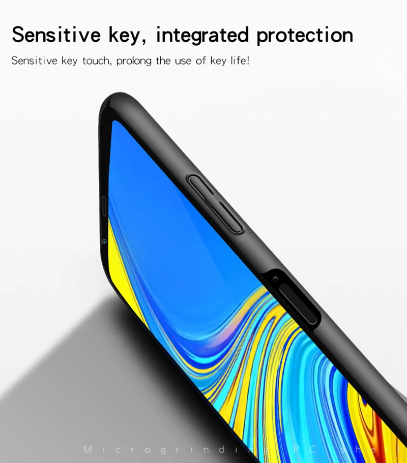 Для гладкой крышки samsung Galaxy A7 чехол ультра-тонкий жесткий PC защитный чехол s для samsung Galaxy A7 A750 HATOLY