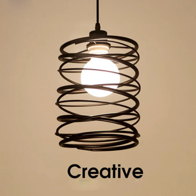 American retro minimalist industrial style chandelier creative restaurant counter clothing store aisle lighting | Освещение