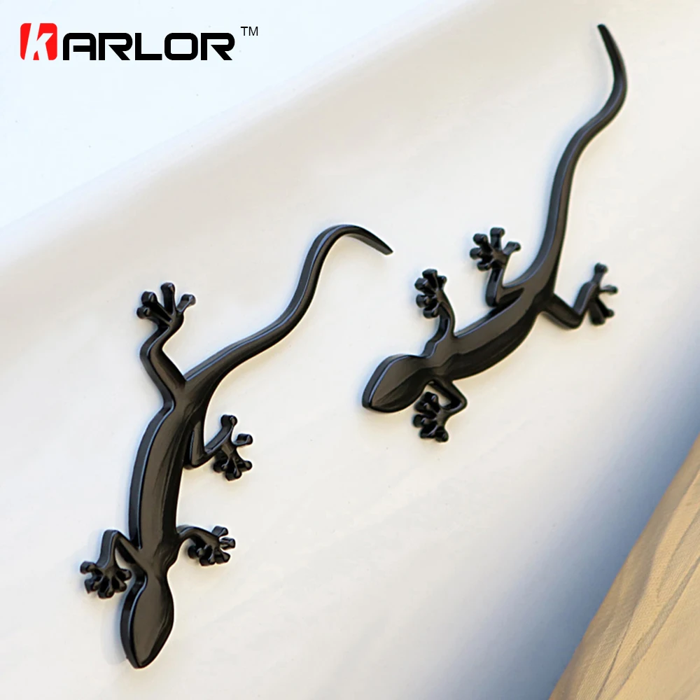 Gecko Ящерица Quattero 3D Металл Ho Авто Мотоциклов Логотип Эмблема Значок Стайлинга