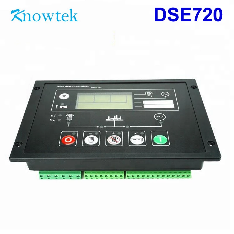 DSE720 автоматический контроллер для замены оригинального генератора двигателя, защищающий панель управления генераторной установкой, запчасти, Электронная монтажная плата