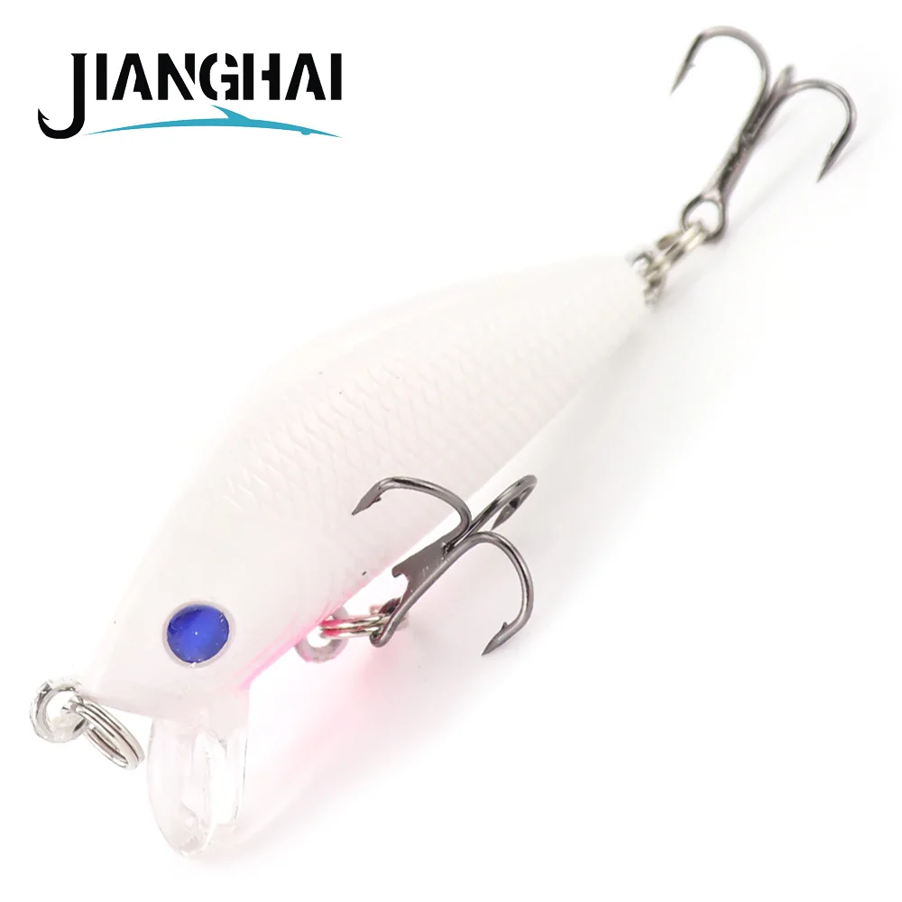 JangHai Minnow рыболовные приманки 50 мм 4 г плавающая Isca искусственная японская твердая
