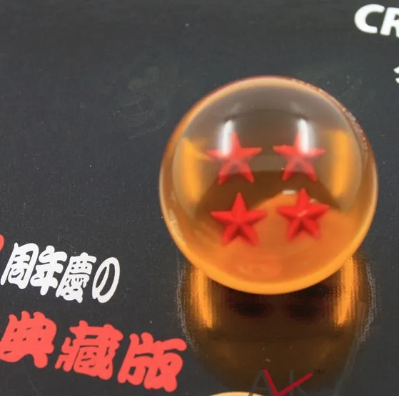 Большой размер 1 шт. 7 6 см японский аниме Dragon ball Z звезда кристаллический шар