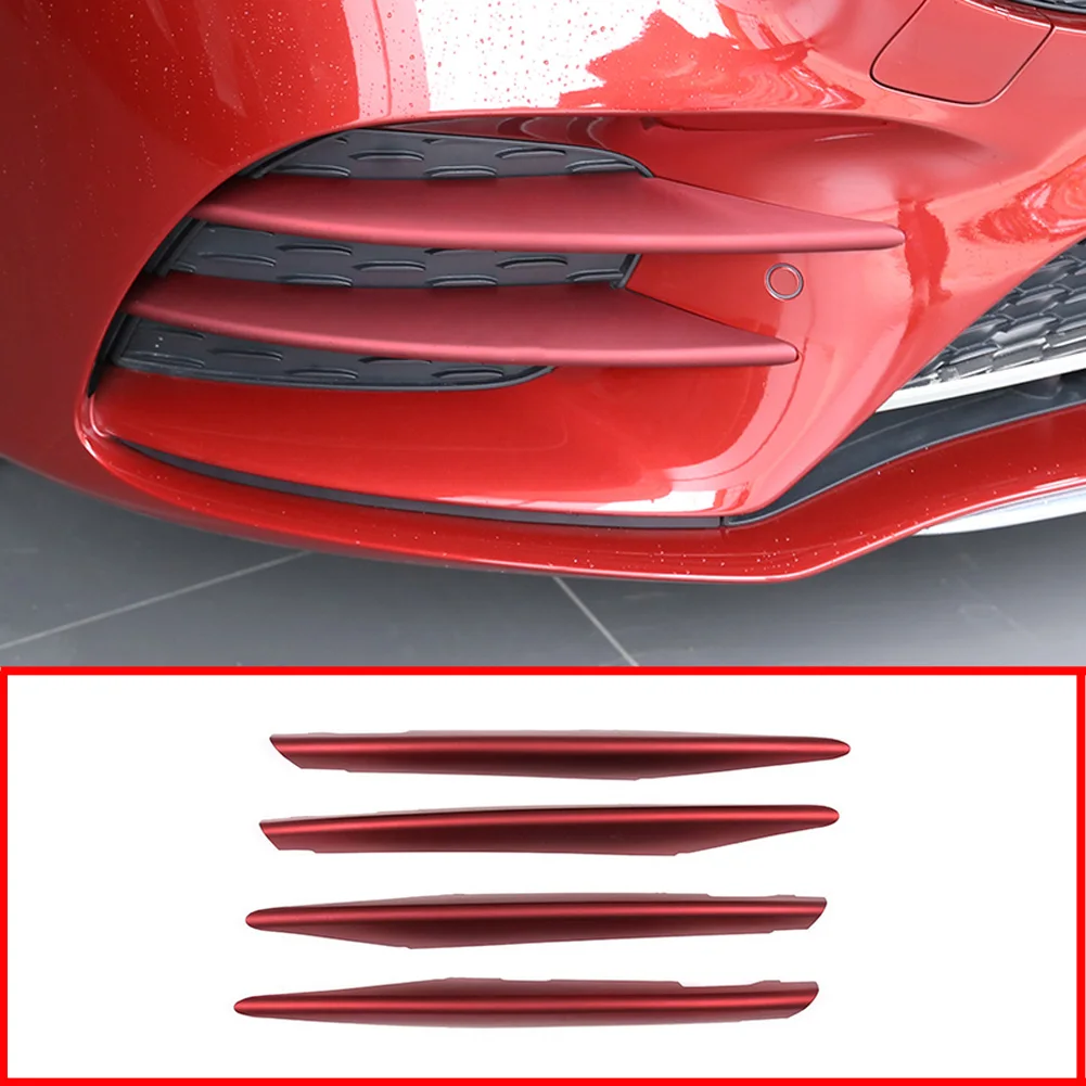 Для Mercedes Benz A Class W177 V177 A180 A200 2019 + полоски для автомобильных противотуманных фар