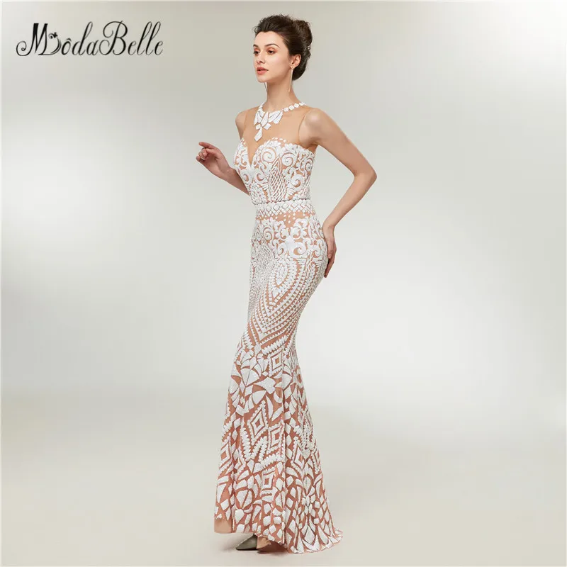 modabelle Romantic Sequin Prom Dress Mermaid Mezuniyet Balosu Elbiseleri Fast Shipping Sparkly Long Evening Gowns 2018 | Свадьбы и