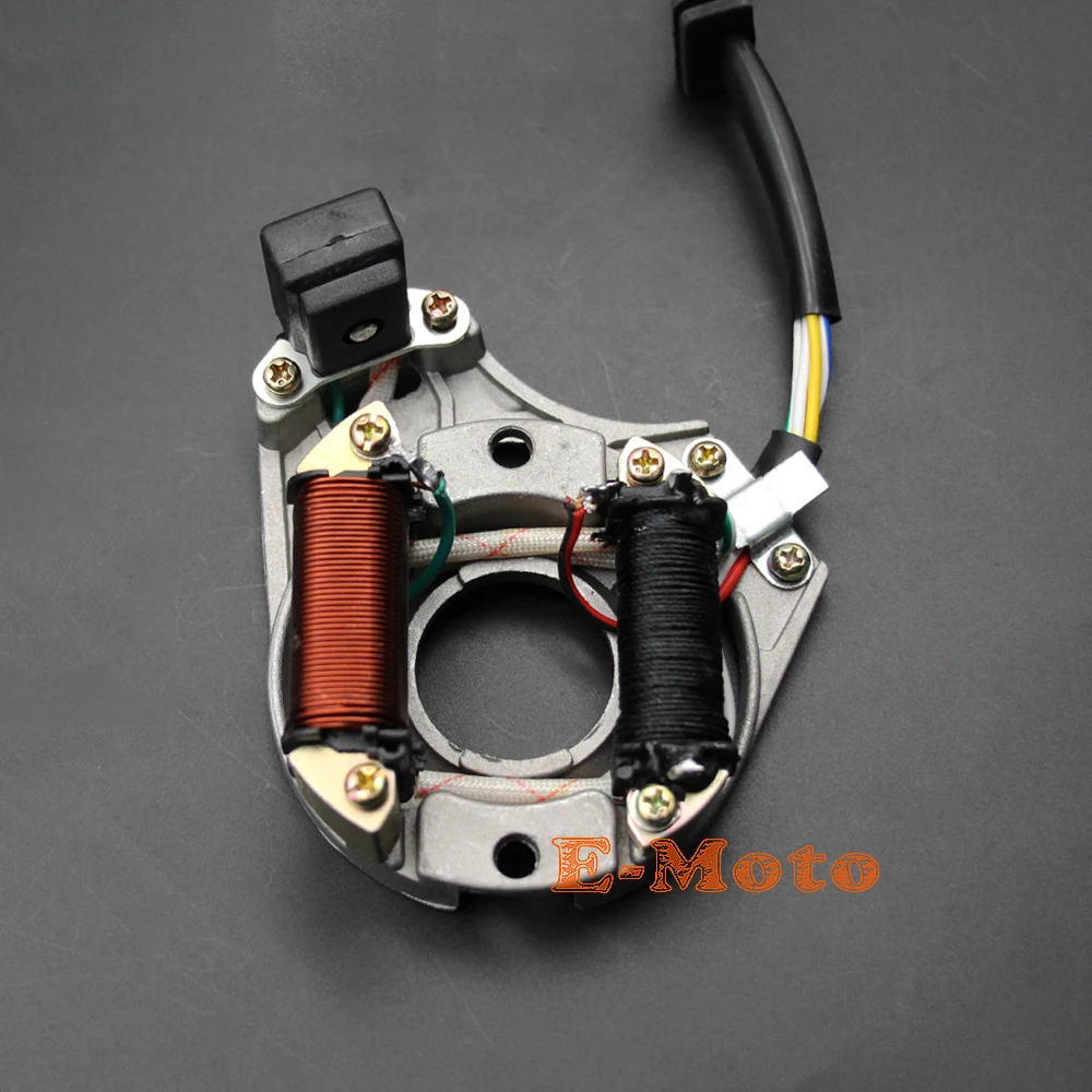 МАГНЕТО СТАТОР пластина ротора 50cc 90c 110cc 125cc Байк ATV Quad Pit Pro Багги E-Moto