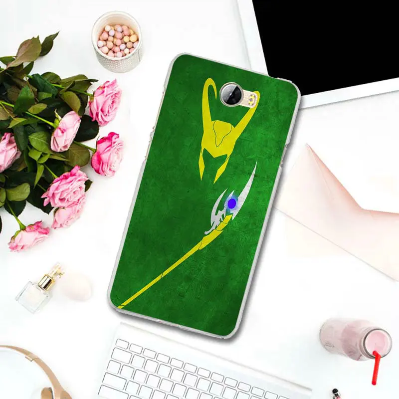 Мягкий чехол для телефона Tom Hiddleston Loki Thor из ТПУ Huawei P8 P9 P10 P20 P30 Mate 10 Lite Pro Y3 Y5 Y6 II Honor 7