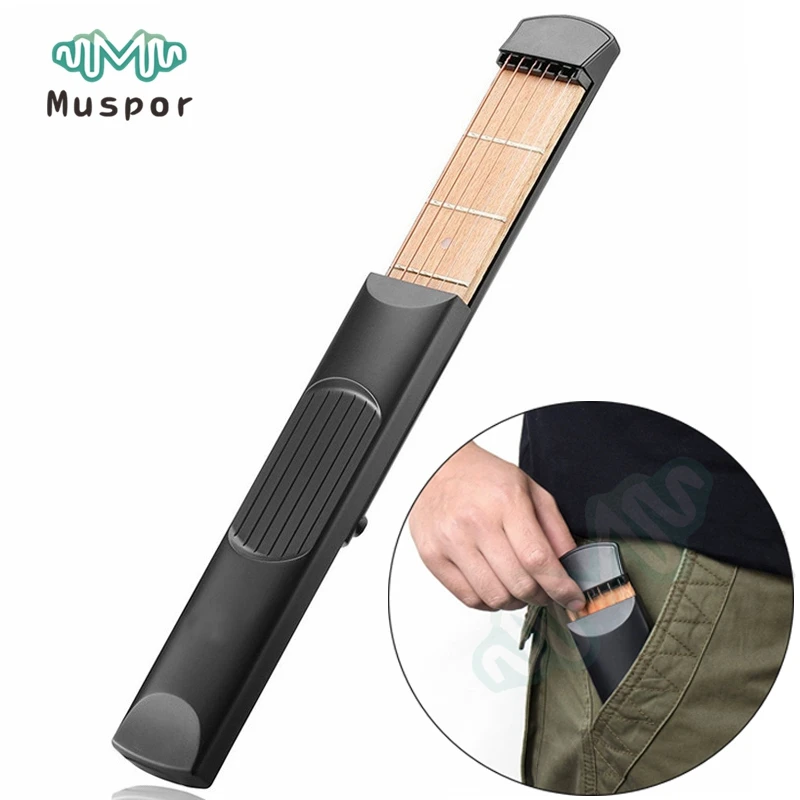 Карманная гитара портативная карманная Акустическая практический инструмент