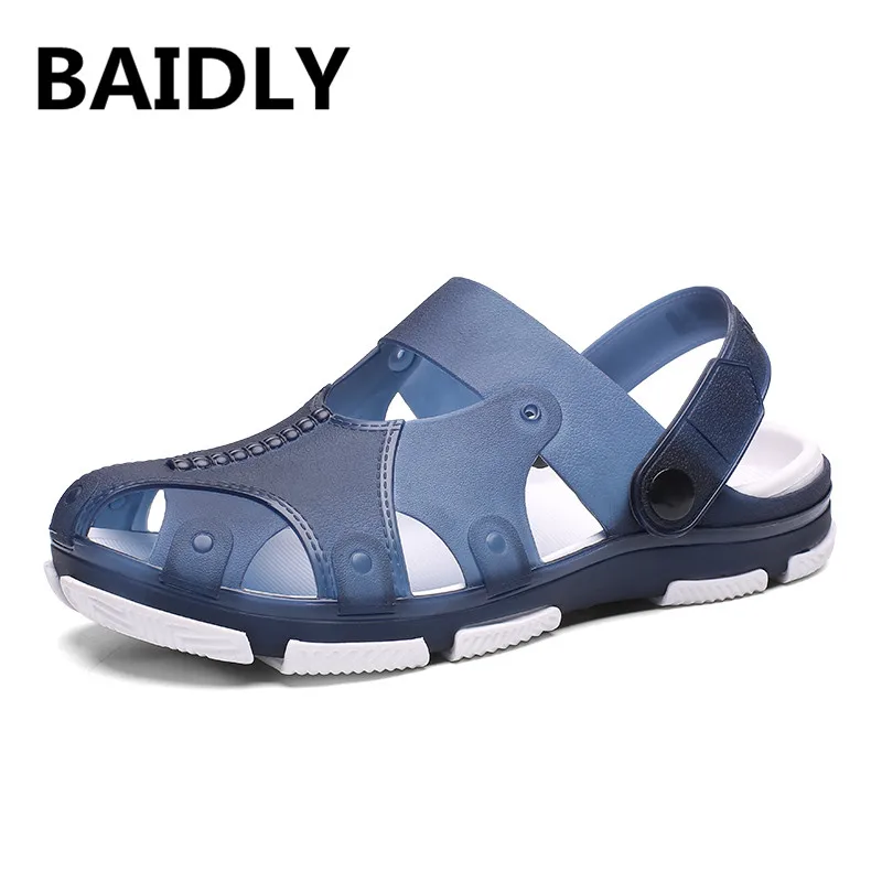 Men Shoes Summer Beach Sandals Outdoor Zapatillas Hombre Sapato Masculino Fashion Men's Slippers Soft Walking | Обувь