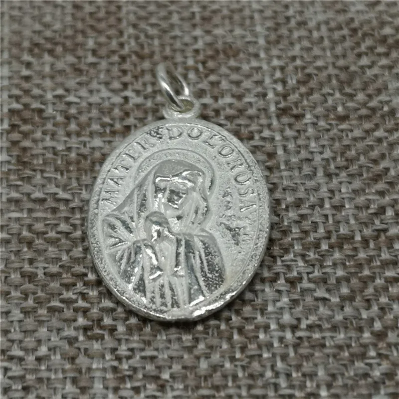 925 пробы Серебряный Ecce Homo очаровательный Иисус Христос для ожерелья браслета |