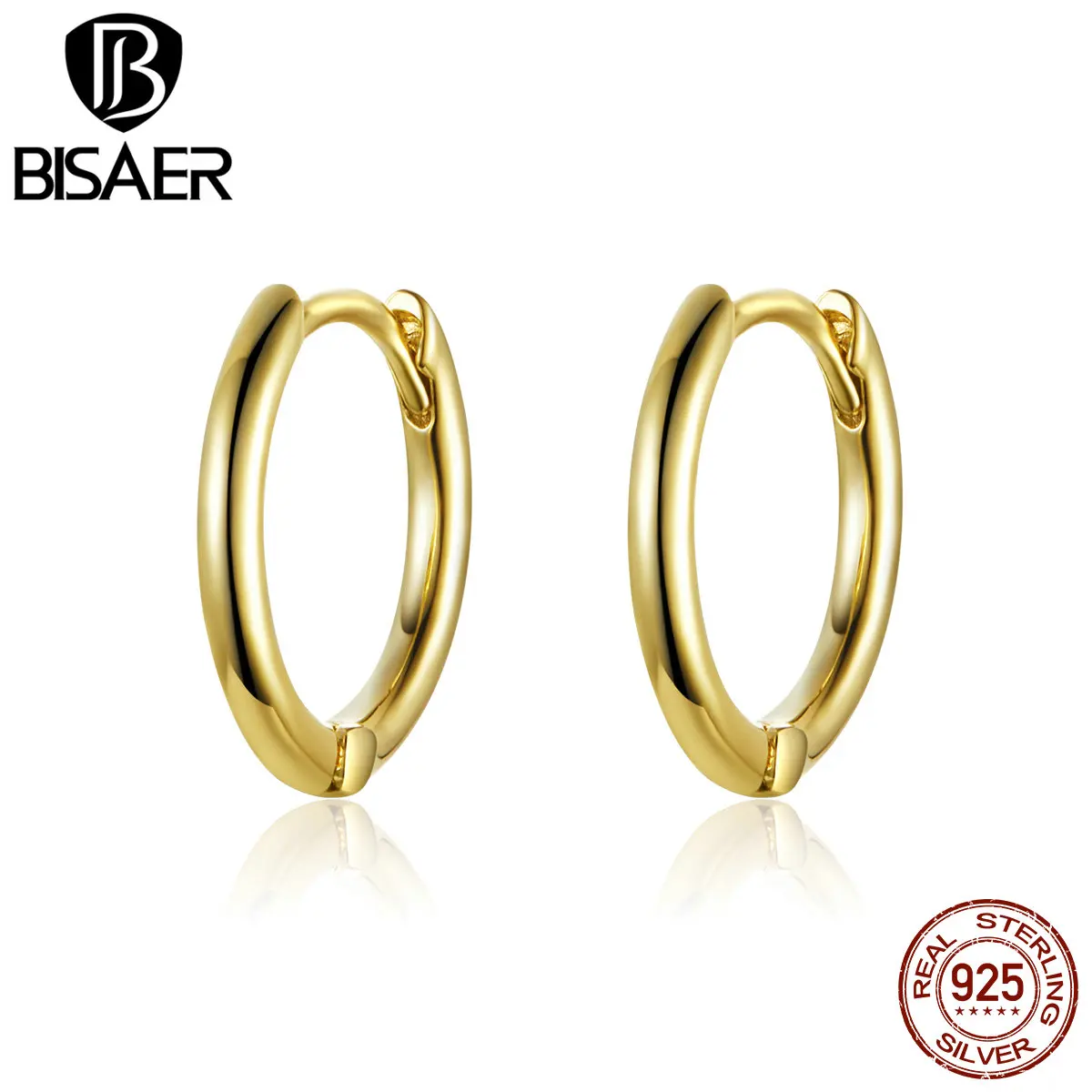 Женские круглые серьги-гвоздики из серебра 925 пробы | Украшения и аксессуары