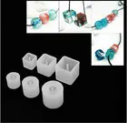 9 мм 12 мм 16 мм квадратный шар, кристалл, силиконовый браслет, подвеска, форма, инструменты для изготовления ювелирных изделий, фурнитура сделай сам