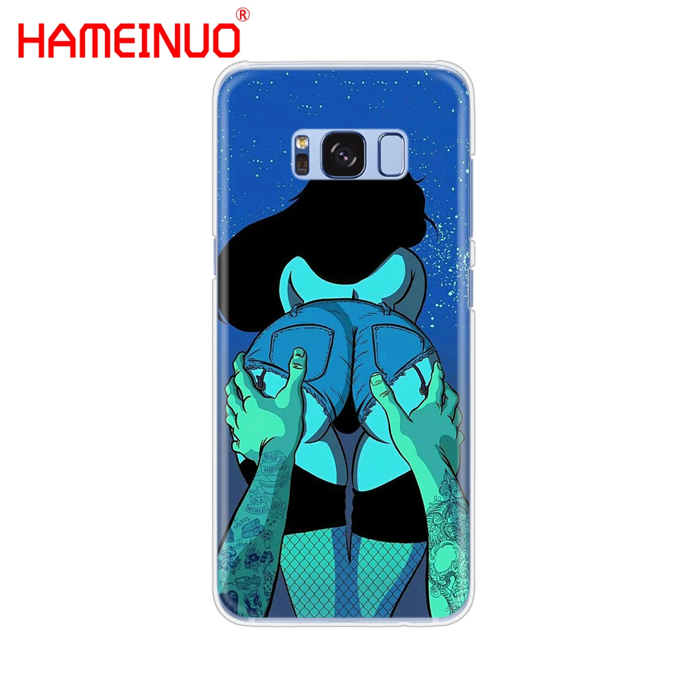 HAMEINUO hot flirt sexy girl cell phone case cover for Samsung Galaxy S9 S7 edge PLUS S8 S6 S5 S4 S3 MINI | Мобильные телефоны и