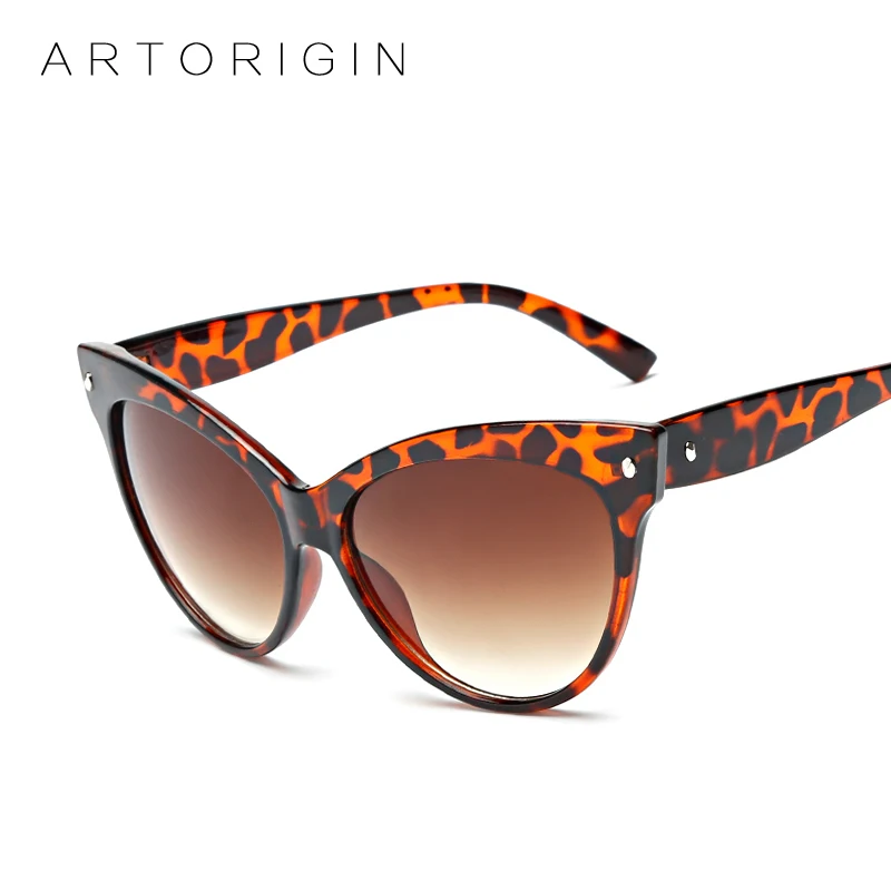 Женские солнцезащитные очки кошачий глаз с градиентом|oculos de sol feminino|sunglasses women