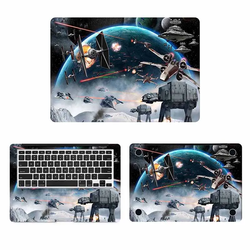 Крутая Обложка на весь корпус для Macbook наклейка Pro Air Retina 11 12 13 15 6 дюймов 17 HP Acer Mac Mi