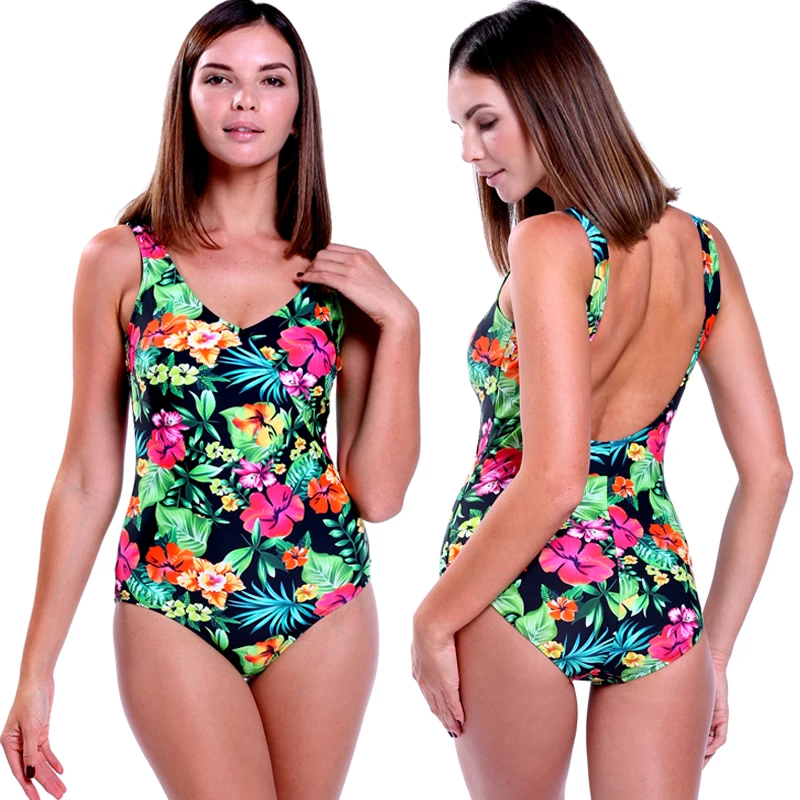Купальник женский спортивный с пуш апом открытой спинкой|sport swimming suits women|swim