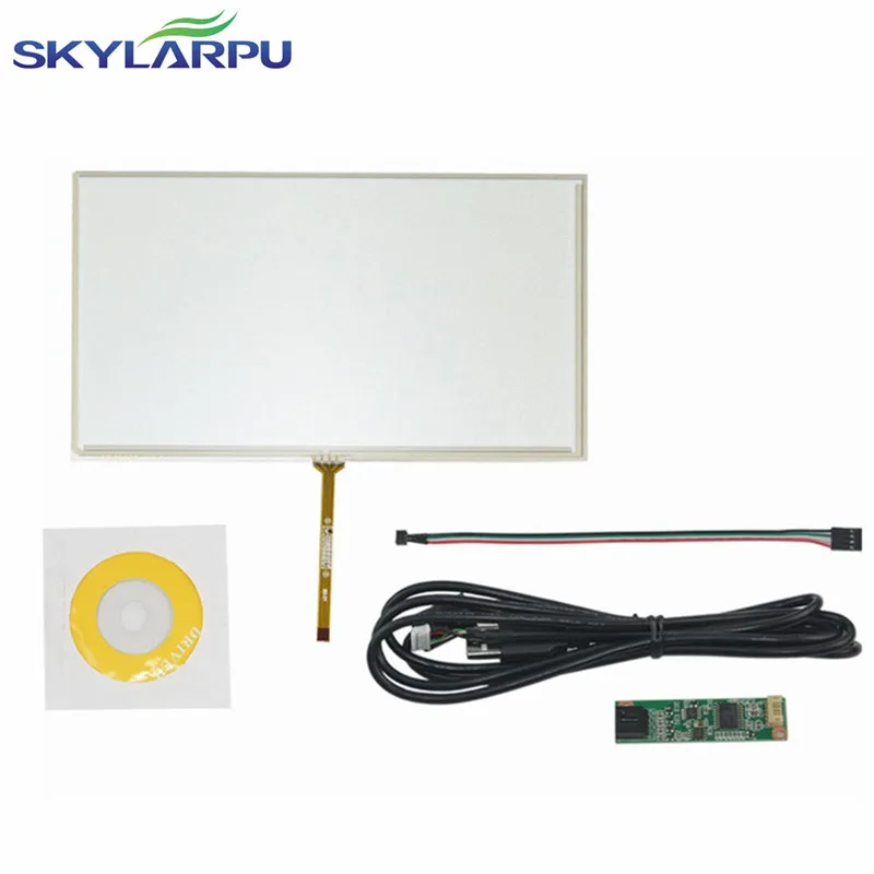 Skylarpu Новый 9-дюймовый 4-проводной резистивный сенсорный экран с цифровым