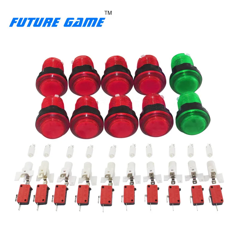 Игры Эмулятор телефона Android ТВ PC Аркада Комплект светодио дный Кнопка комплект 5 P