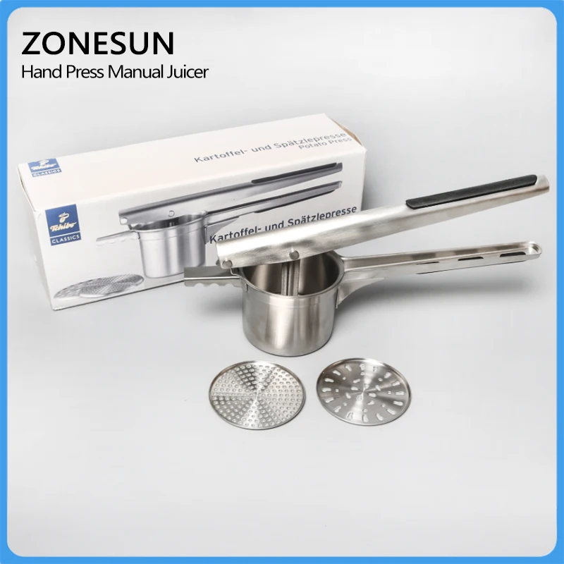 Винтажная соковыжималка ZONESUN для картофеля лапши апельсина лимона лайма