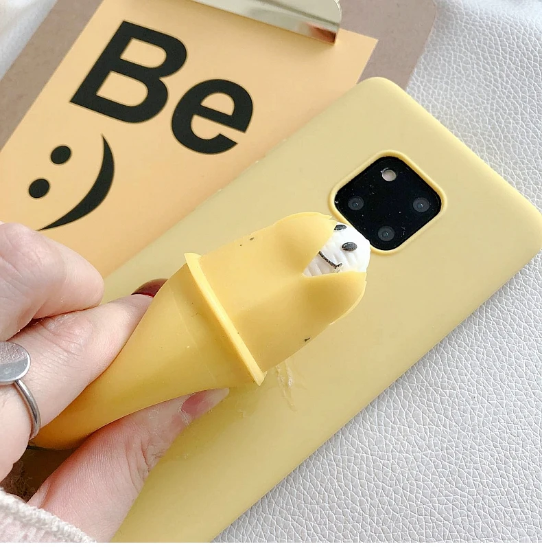 Ainike мягкий чехол для телефона из ТПУ с милым 3D бананом Oneplus 5T 6T 1 + 7Pro |