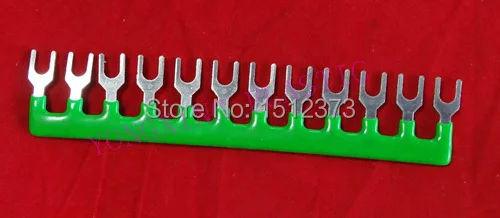 

10pcs/lot insulated terminal block 1512 12 position