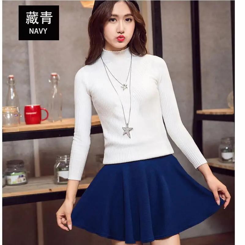 2018 летние модные Свободные юбка Женщины Большие размеры Высокая талия