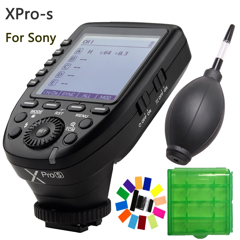 В наличии! Godox TTL II 2 4G Беспроводная система X Высокоскоростная с большим ЖК экраном