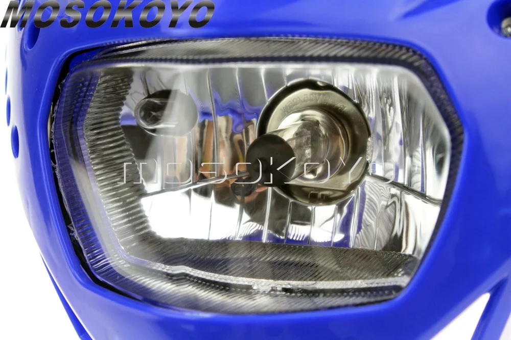 Мотокросса внедорожных фар w/ LED Сигнал поворота подходит для Yamaha Honda WR 450 250 YZ TTR XT660