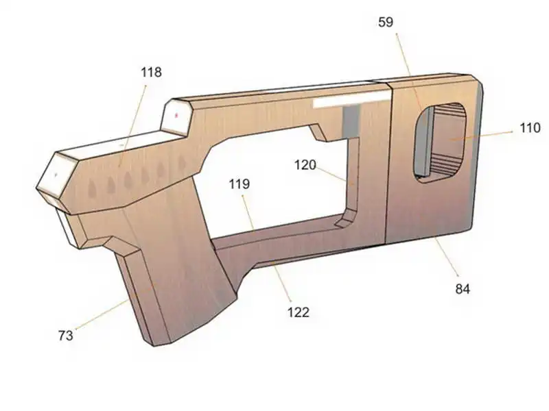 DIY 1:1 драгунов снайперская винтовка SVD Бумажная модель Сборка ручной работы 3D игра-головоломка детская игрушка