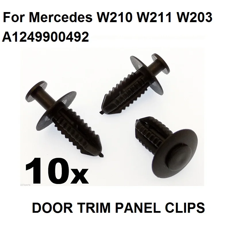 

Зажим для заклепок, 10 x Wheel арочная крышка, для Mercedes w210 w211 w203 A1249900492, новинка