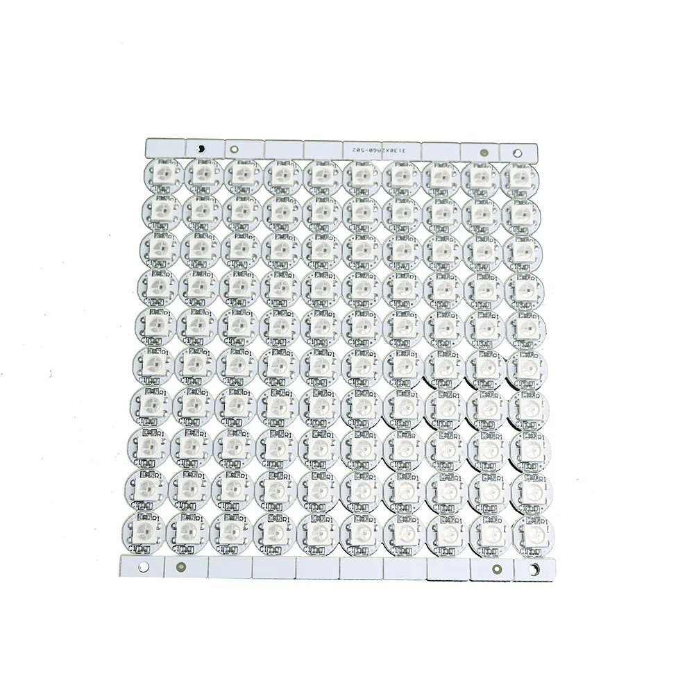 Светодиодный чип SMD WS2812B WS2812 5 в 0 96*0 96 см радиатор 40 1000 шт./лот 4 контактный для 5050 RGB