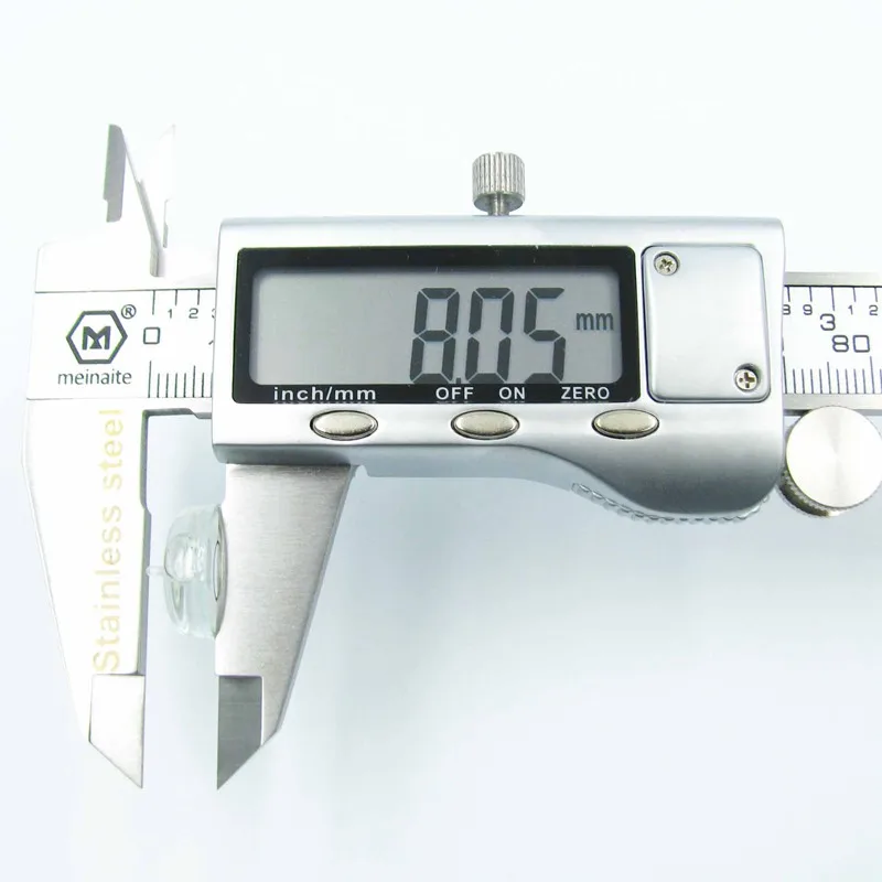 Универсальный стеклянный уровень QASE миниатюрный с пузырьками 15 х8 мм для