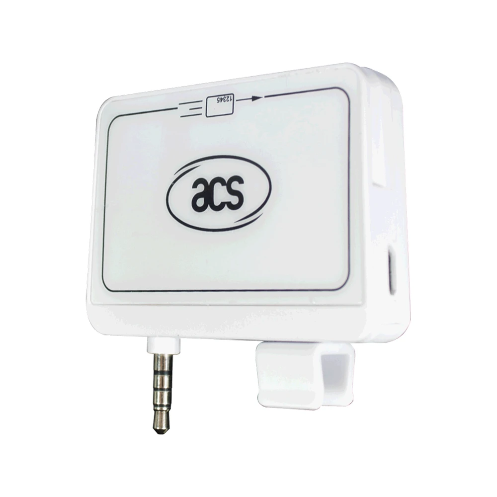 ACR3201 3 5 мм Интерфейс ISO 7816 контактный умный считыватель мобильных карт с магнитной