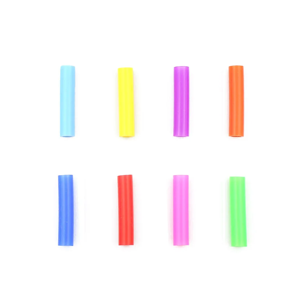 5pcs 304 Stainless Steel Sharp Pointy End Straw Reusable Metal Drinking Straws Set with Brush Bag For Home Party Bar Accessories - Цвет: 8pcs 6mm Cover