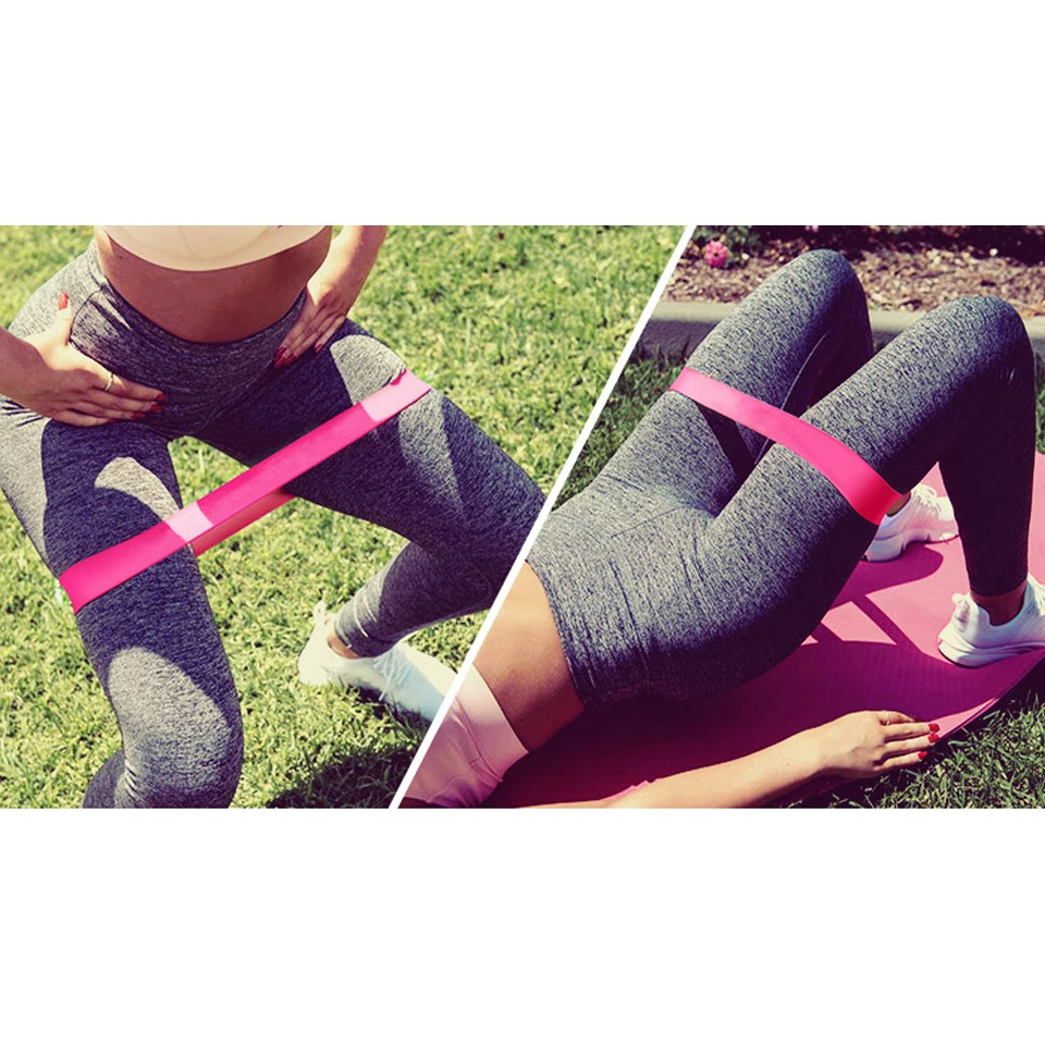 50Cm Elastis Ketegangan Resistance Band 6 Tingkat Karet Loop Band Yoga Otot Binaraga Kebugaran Peralatan Expander