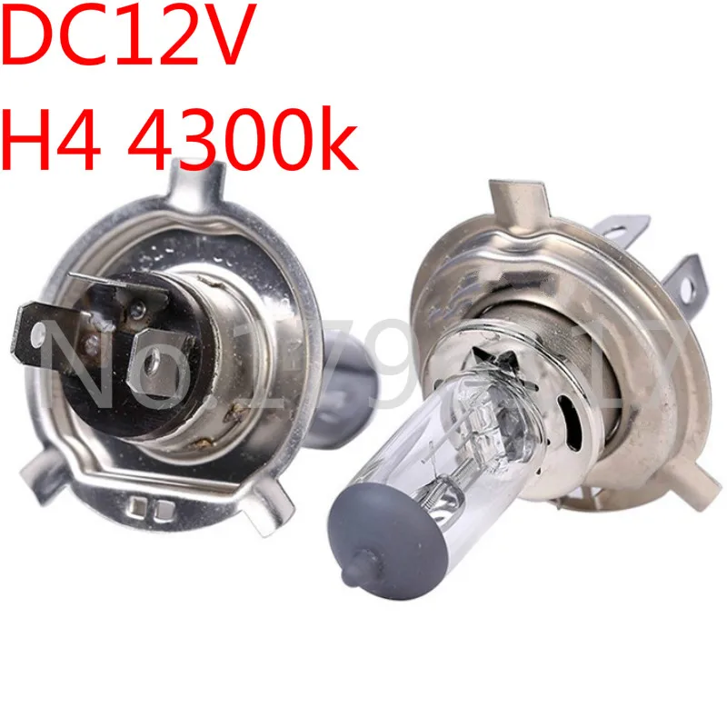 10x DC 12V H4 9003 HB2 60W 55W 4300K желтый автомобилей головной светильник лампы