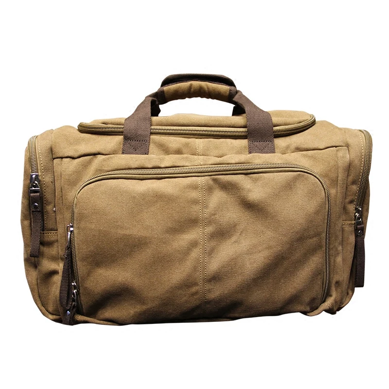 Vintage Canvas Men Travel Bags Weekend Carry on Luggage &amp Leisure Duffle Bag Large Capacity Tote Business Bolso | Багаж и сумки