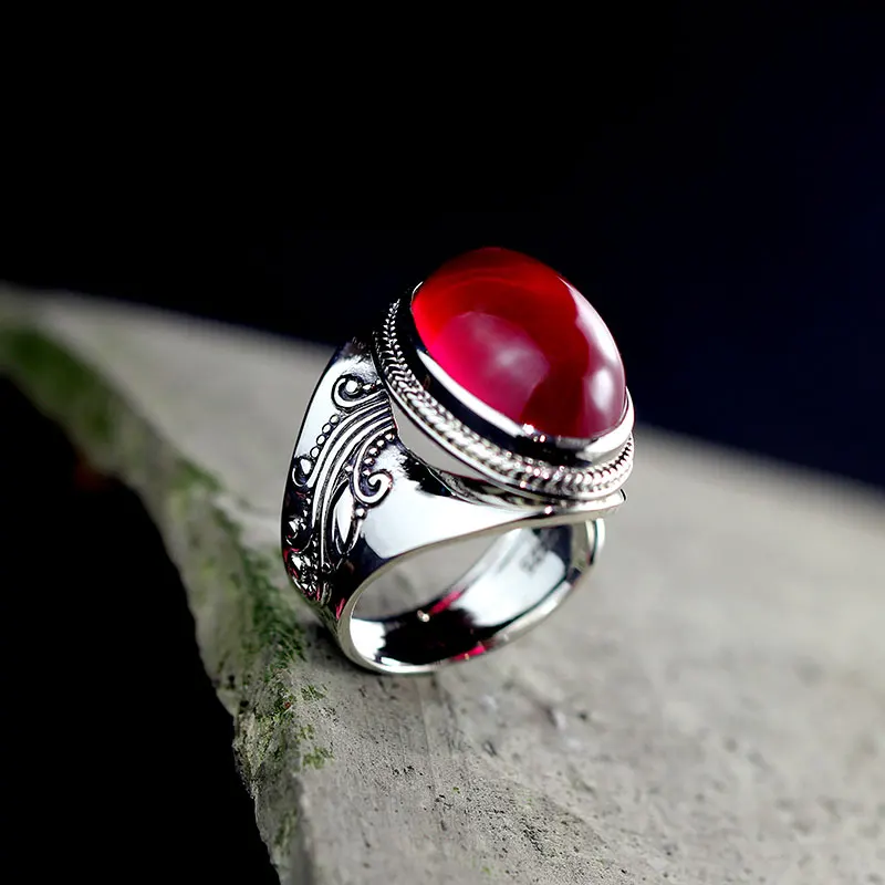 Кольца Для женщин мужчин 100% реального стерлингового серебра 925 Fine Jewelry природных