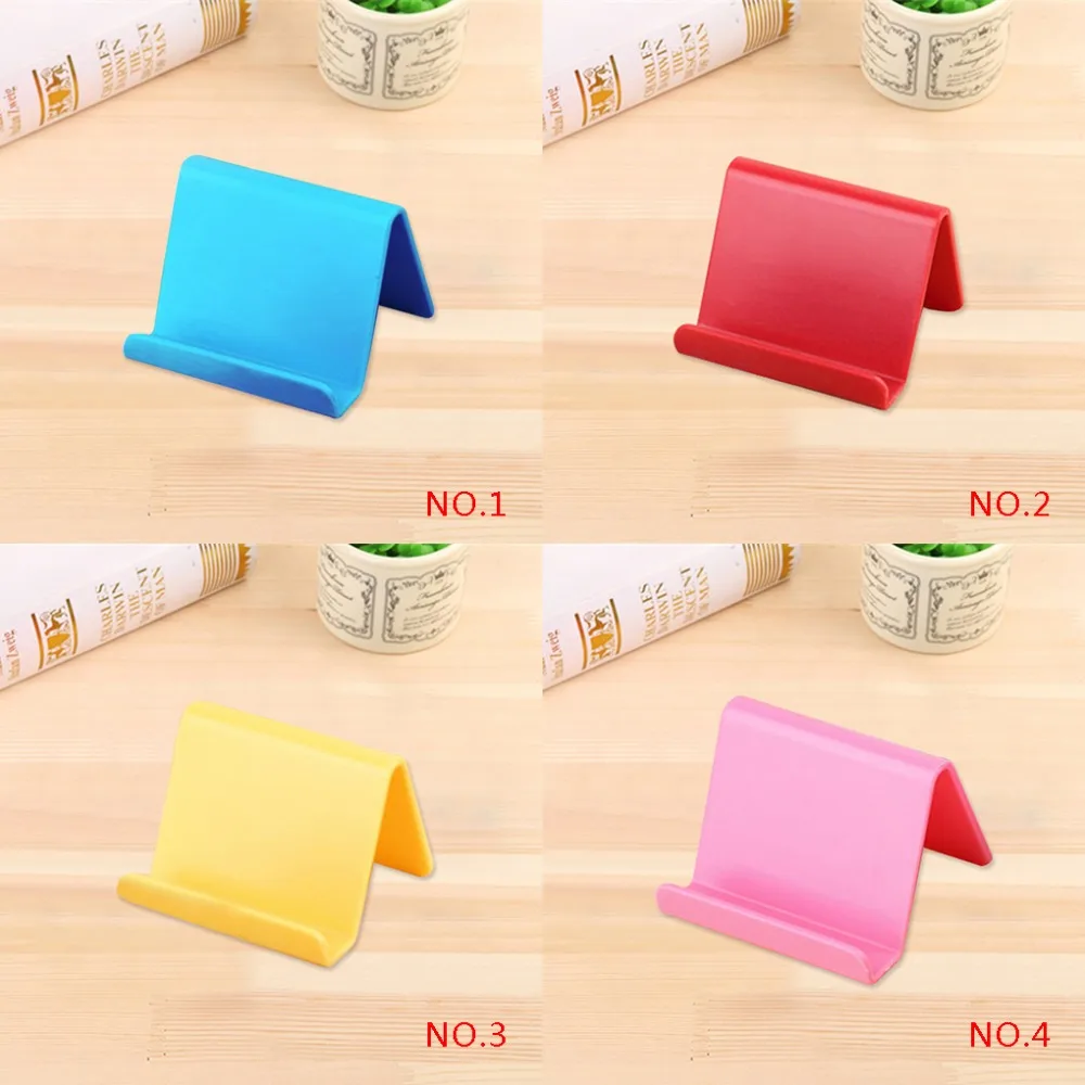 holder for phone Universal Plastic mobile stand For Smartphone Candy Color Phone Bracket Accessories suporte celular | Мобильные