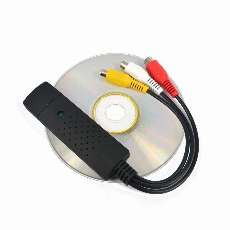 Адаптер для видеосъемки USB 2 0 DVD VHS аудио AV # ECDY19874 | Электроника