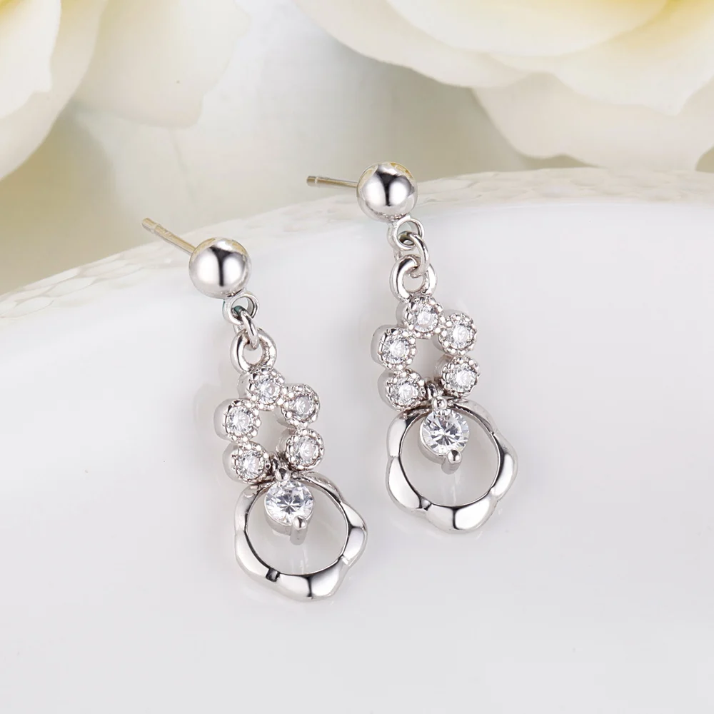 Серьги Новое поступление красивые ювелирные изделия серьги-гвоздики крест